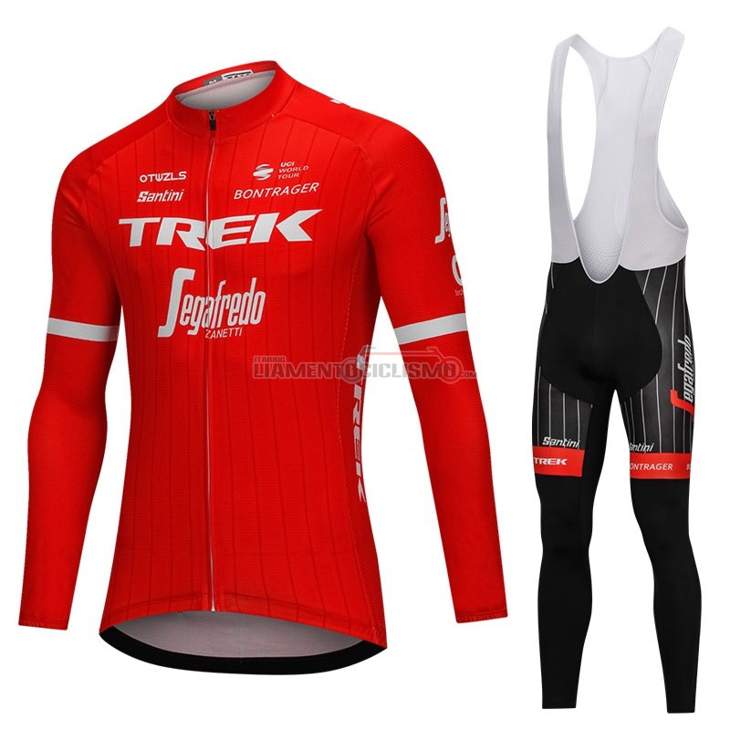 Abbigliamento Ciclismo Trek Segafredo ML 2018 Rosso